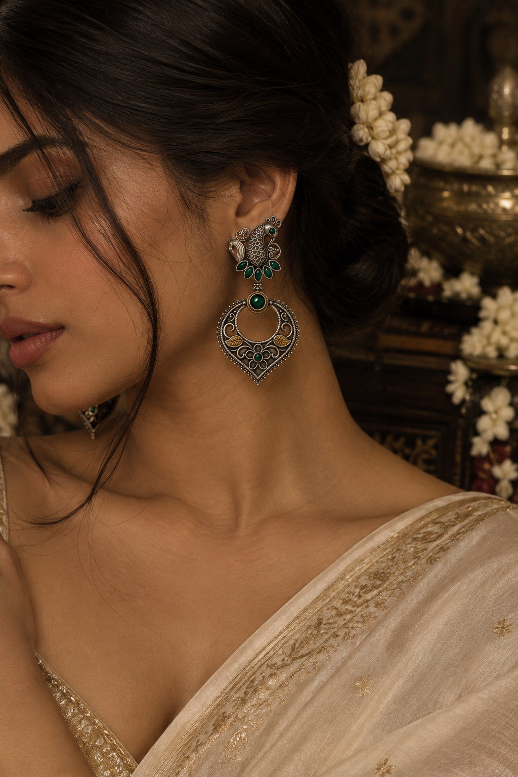 Mayura Earrings